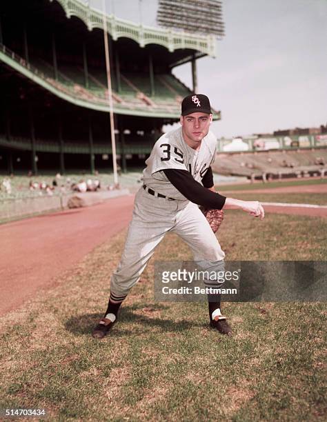 Bob Shaw, pitcher with the 1959 Chicago White Sox.