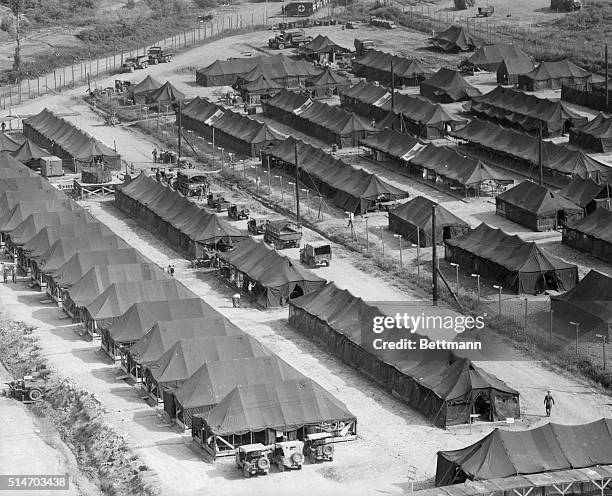 This is Freedom Village in Korea through which prisoners of war from all the UN countries who fought in the Korean War are being returned daily from...