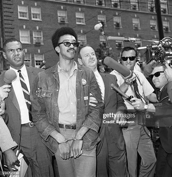 Alexandria, Va.: Black power advocate H. Rap Brown, national chairman of the Student Non-Violent Coordinating Committee , who was arrested by FBI...