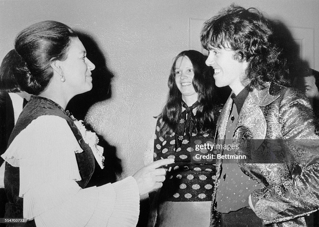 Donovan Talks With Princess