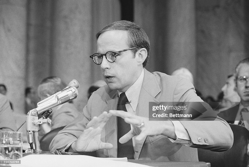 John Dean Testifies at the Watergate Hearings