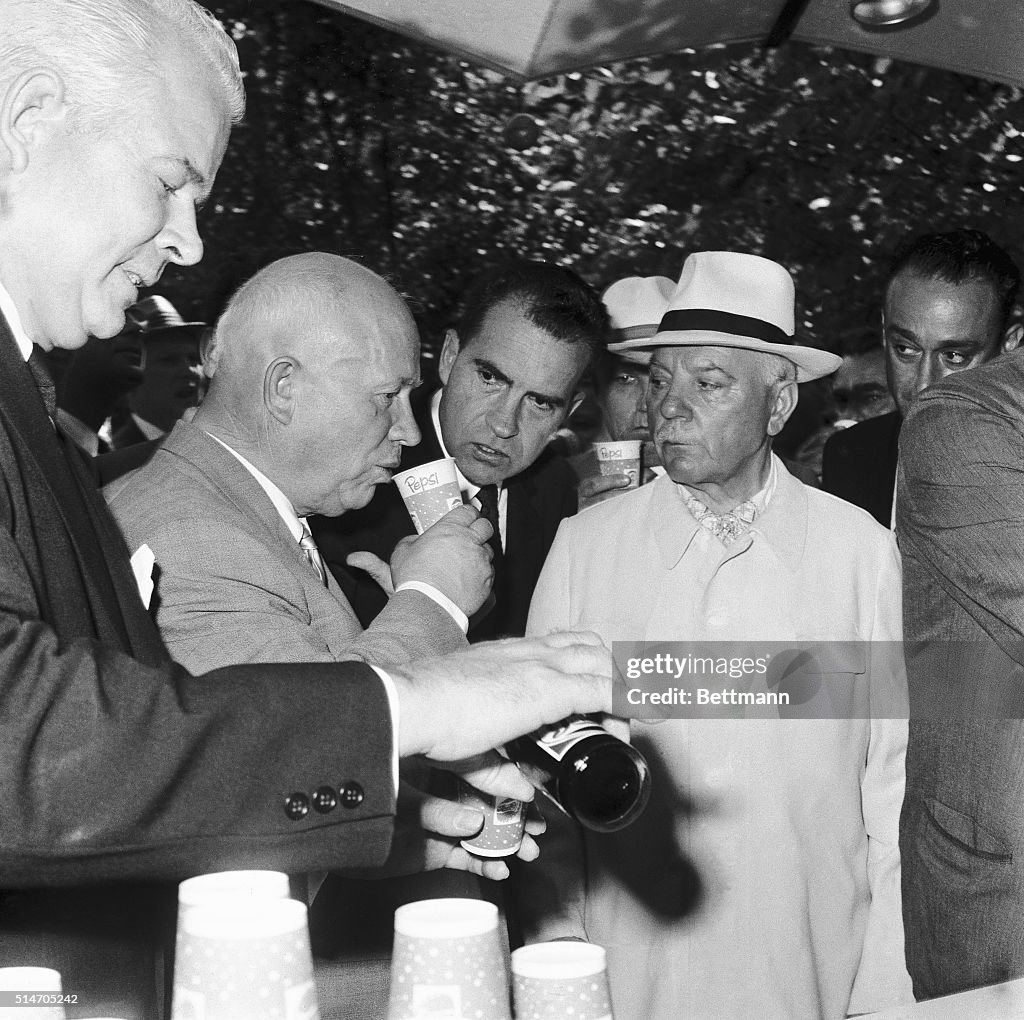 Nikita Khrushchev Introduced to Pepsi-Cola