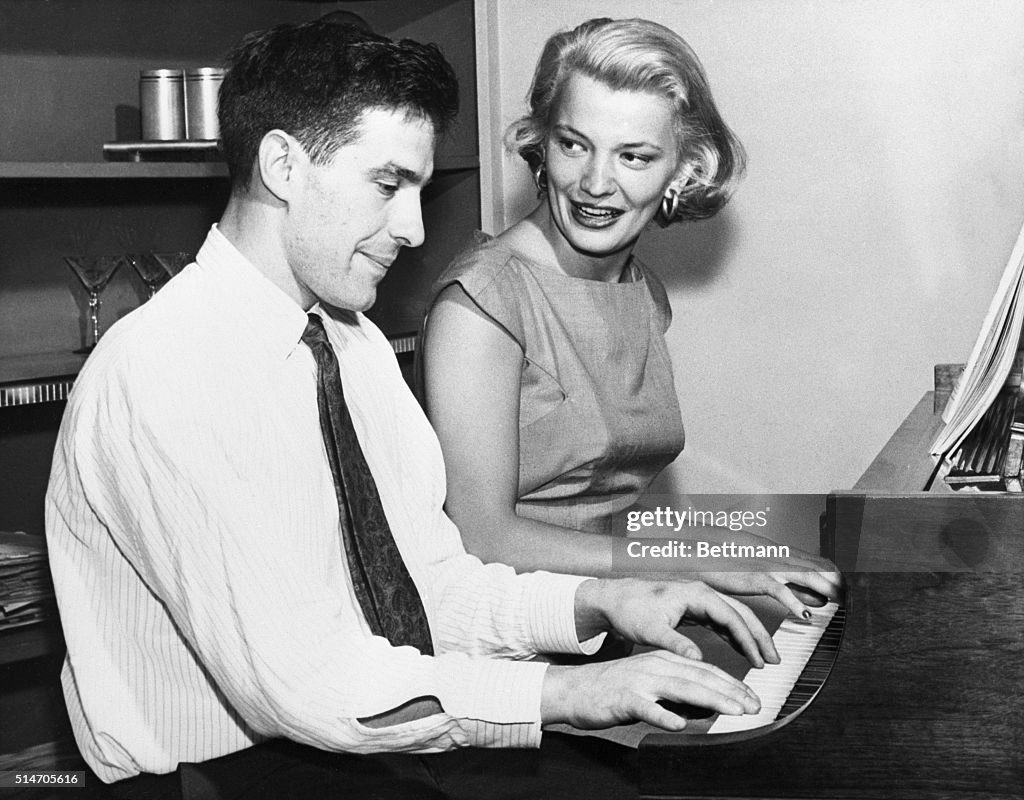 John Cassavetes And Wife Gena Rowlands