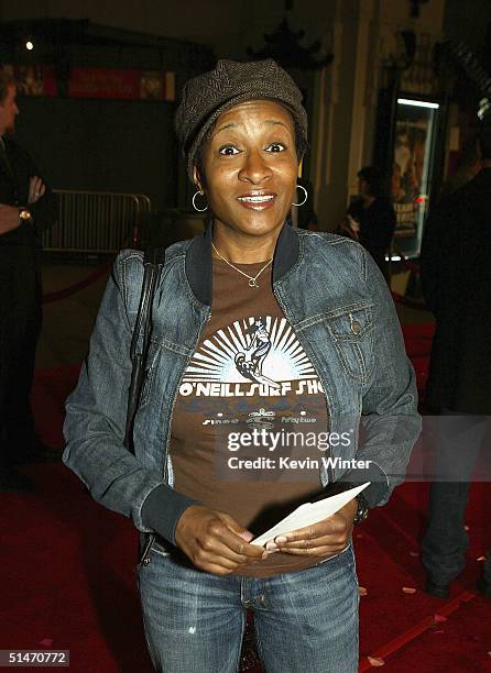 Actress Wanda Sykes attends the Los Angeles Premiere of the movie "Team America: World Police" at the Grauman's Chinese Theater October 11, 2004 in...