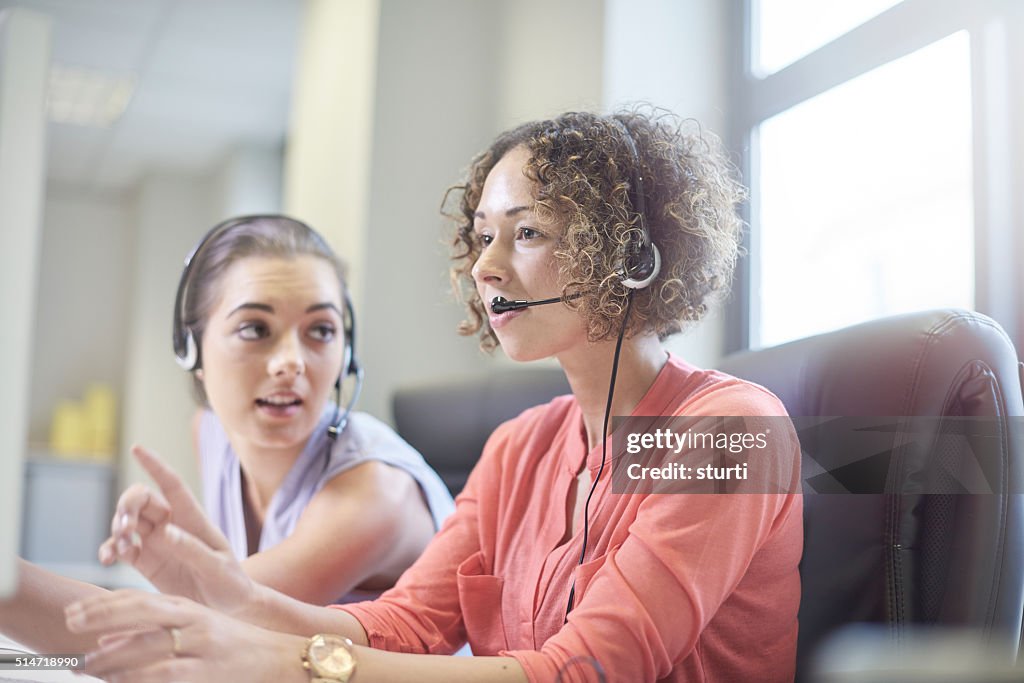 Call centre training