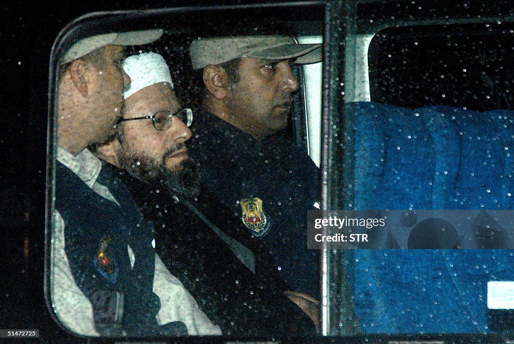 Radical Islamic figure Metin Kaplan (R)