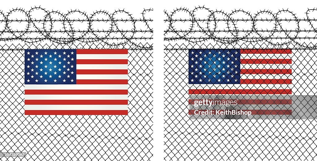 USA Border Fence - In or Out, For/Against
