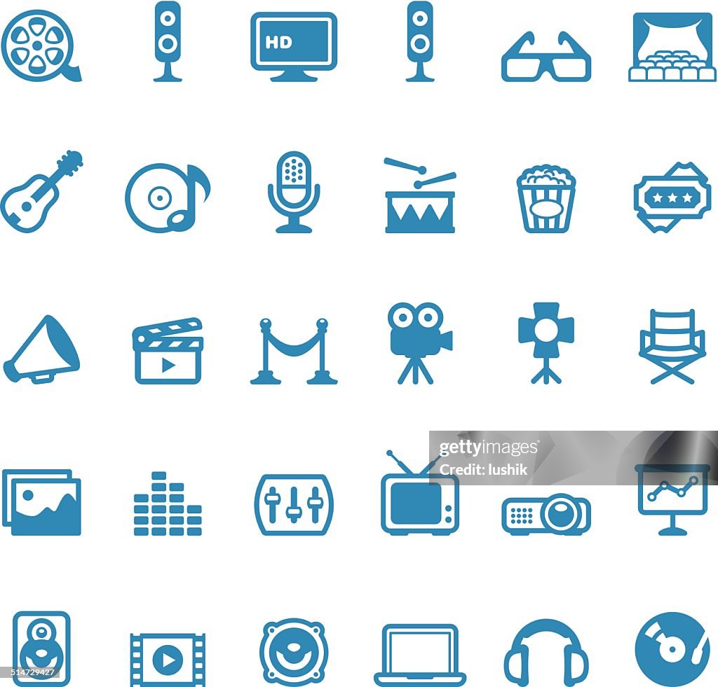 Entertainment icons / Linico series
