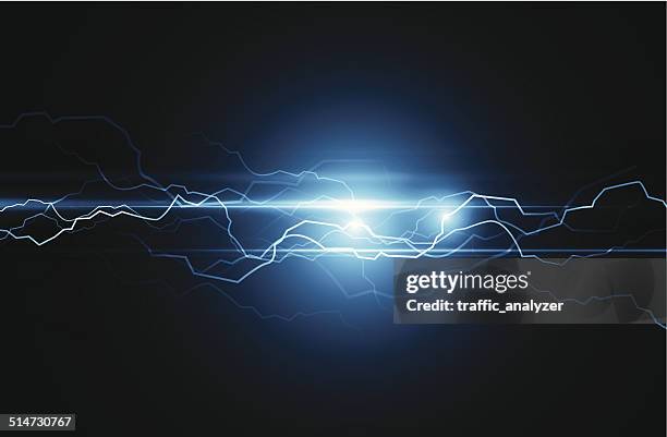 lightning - photographic effects stock illustrations