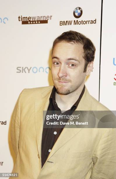 Illusionist Derren Brown attends the "Long Way Round Party & Photocall" fundraiser in aid of UNICEF, Children's Hospice of Scotland and Macmillan...