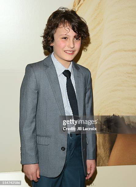 Adam Greaves Neal attends the screening of Focus Features' "The Young Messiah" on March 10, 2016 in Los Angeles, California.