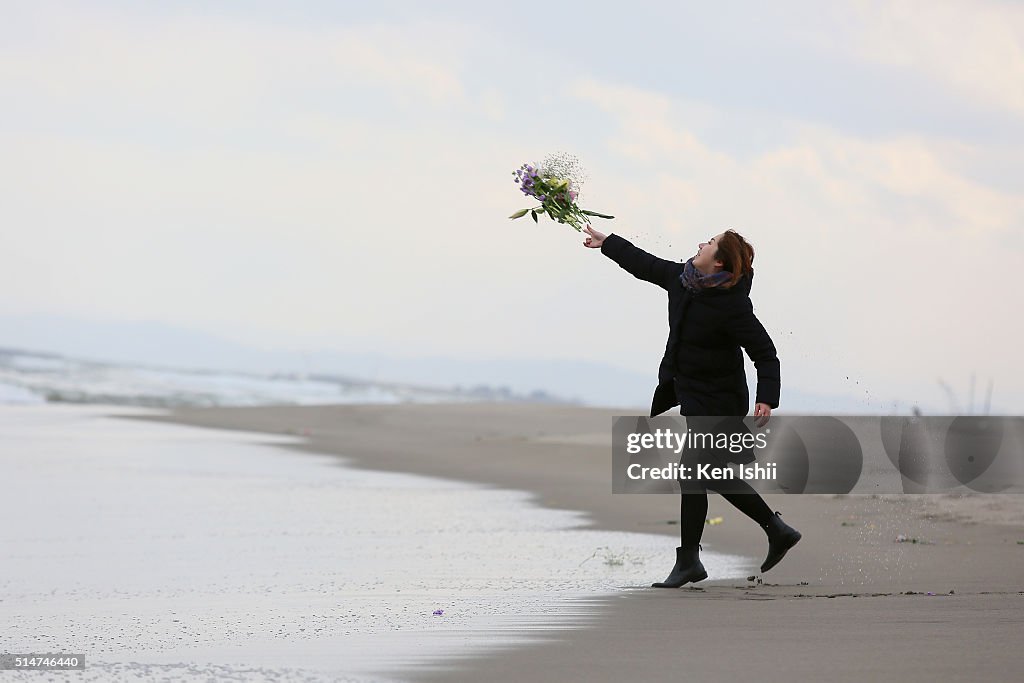 Japan Commemorates Fifth Anniversary Of Tohoku Earthquake And Tsunami