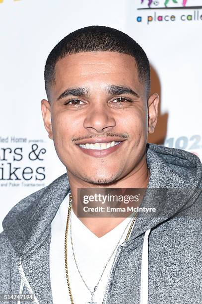 Rapper/actor Jonathan McDaniel aka 'Lil J' attends 'A Place Called Home celebrates 'Stars and Strikes' 2016' at PINZ Bowling & Entertainment Center...