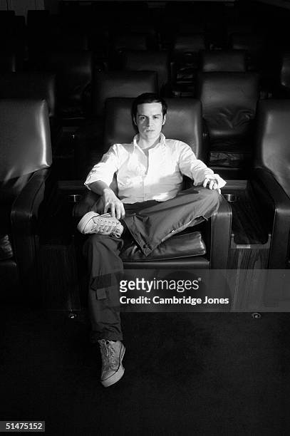 Actor Andrew Scott poses at a photo call at The Electric on November 25, 2003 in London, England.