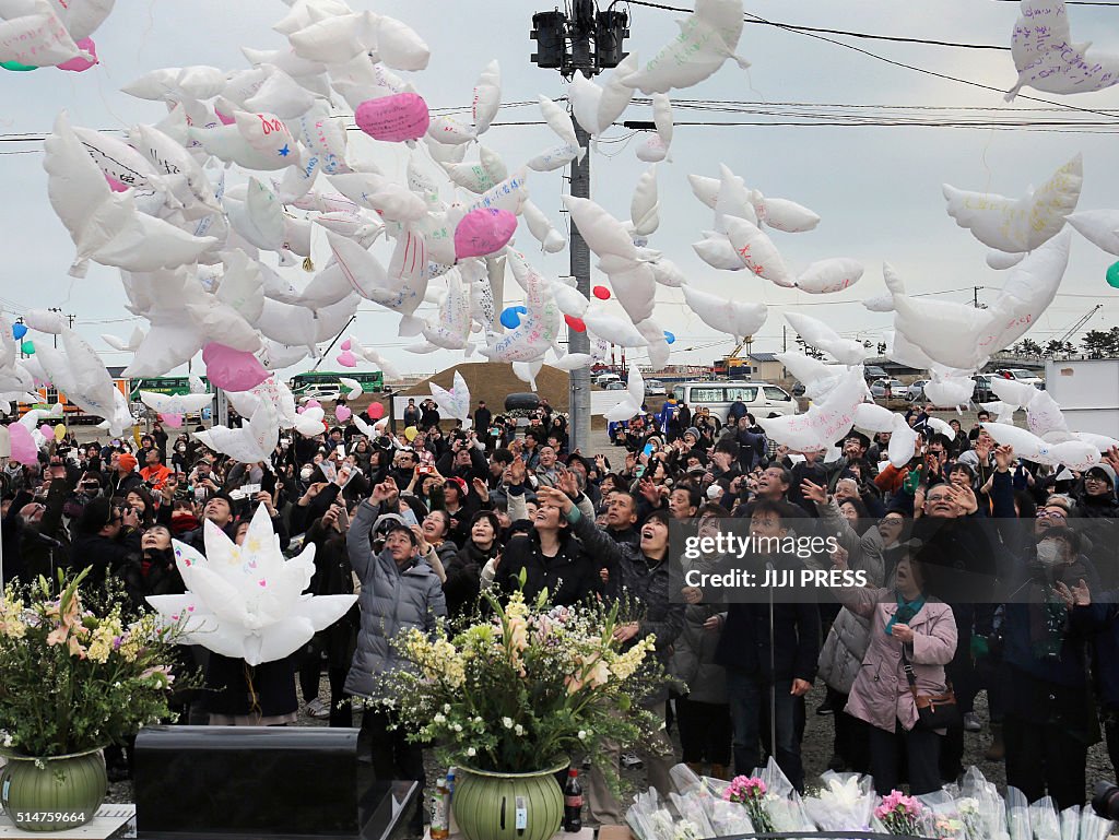 JAPAN-DISASTER-FUKUSHIMA-ANNIVERSARY