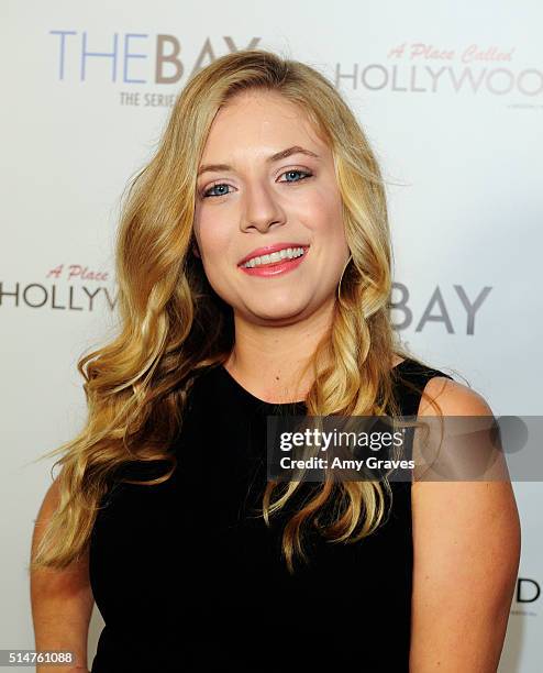 Ashley Macropolis attends the 5th Annual LANY Entertainment Mixer at St. Felix on March 10, 2016 in Hollywood, California.