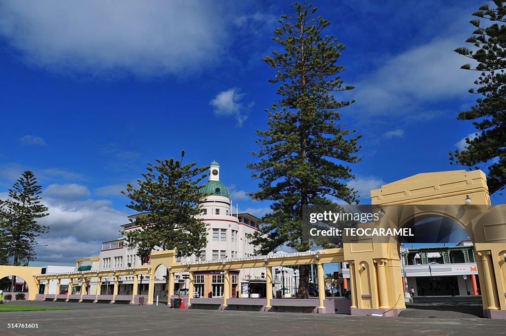 Napier city center