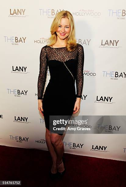 Jessica Morris attends the 5th Annual LANY Entertainment Mixer at St. Felix on March 10, 2016 in Hollywood, California.