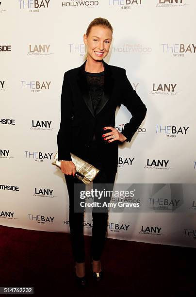 Hannah Noval attends the 5th Annual LANY Entertainment Mixer at St. Felix on March 10, 2016 in Hollywood, California.