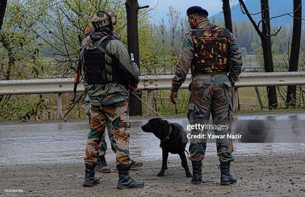 Indian Army Defused IED In Kashmir