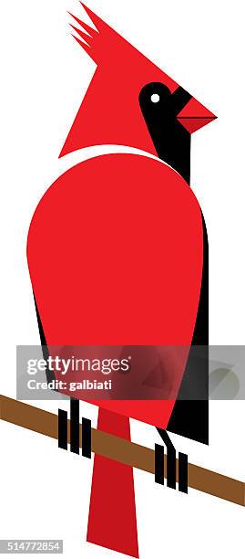 cardinal - cardinal bird stock illustrations