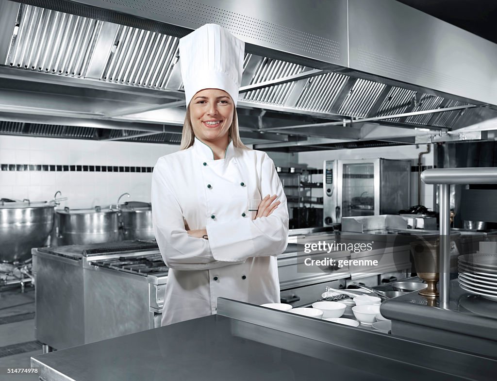 Woman chef