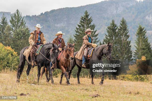 hommes et femme profitant d'équitation - pantalon déquitation photos et images de collection