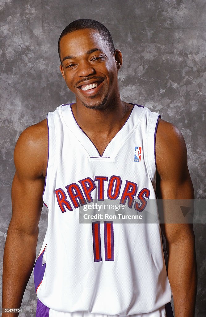Rafer Alston of the Toronto Raptors poses for a portrait during NBA ...