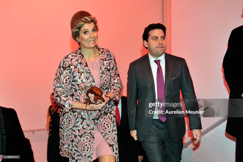 King Willem-Alexander of the Netherlands and Queen Maxima on Official Two days State Visit in Paris : Day Two