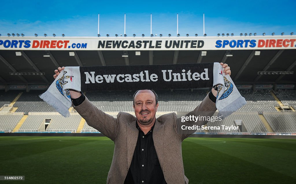 Newcastle United Unveil New Manager Rafael Benitez