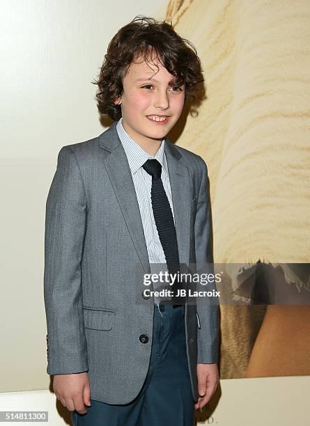 Adam Greaves Neal attends the screening of Focus Features' "The Young Messiah" on March 10, 2016 in Los Angeles, California.