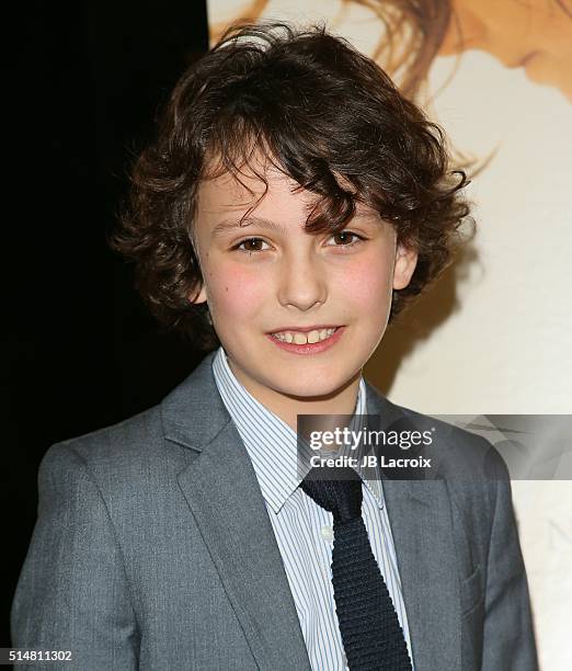 Adam Greaves Neal attends the screening of Focus Features' "The Young Messiah" on March 10, 2016 in Los Angeles, California.