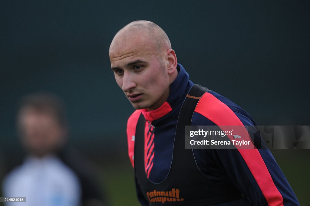 Newcastle United Training Session