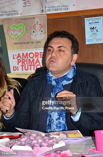 Roberto della Ragione at a conference with the theme, "To smile again, violence against women is not just a crime story" is organized by the...