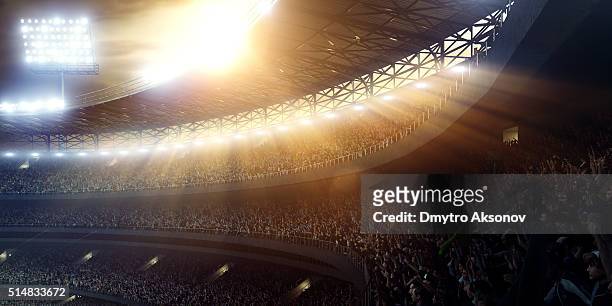 sport stadium tribunes - sport venue stock pictures, royalty-free photos & images