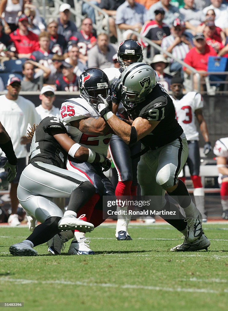 Oakland Raiders v Houston Texans