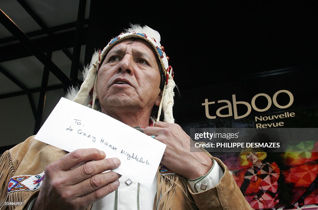 American Indian chief Alfred Red Cloud f