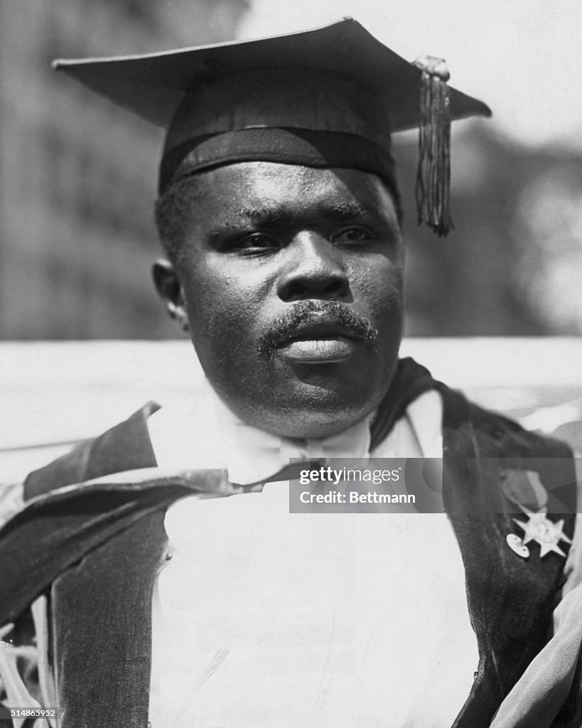 Civil Rights Activist Marcus Garvey