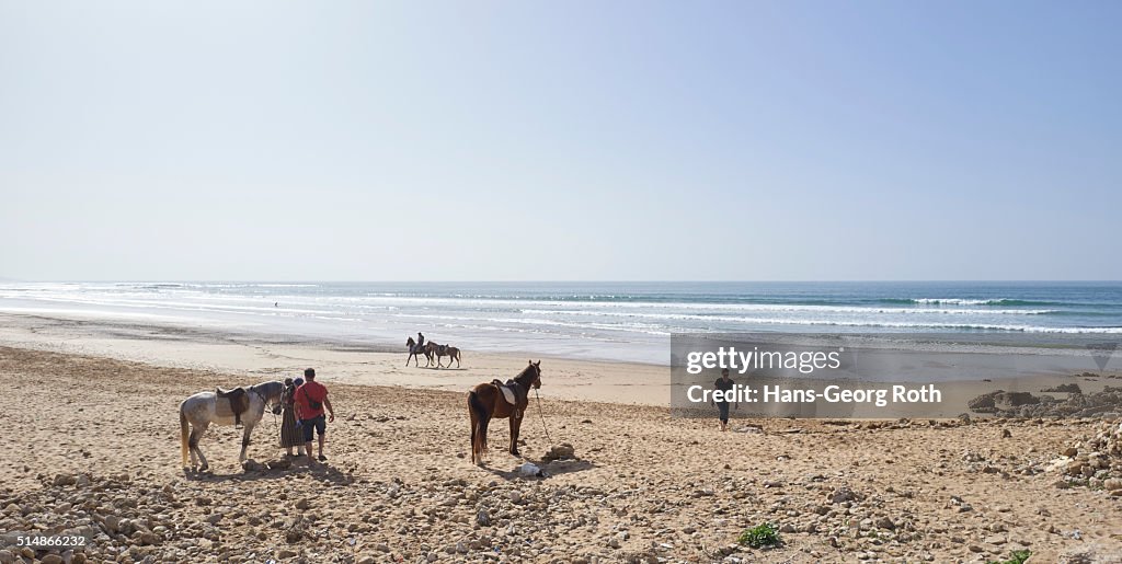 Beach at Sidi Kaouki