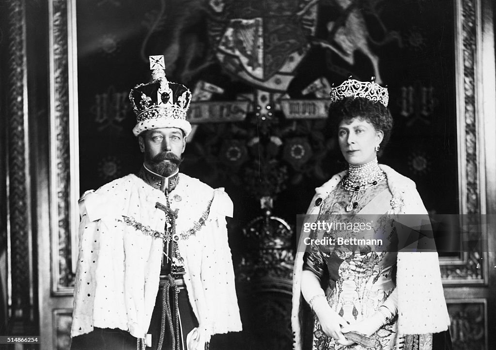 Queen Mary of Teck and George V