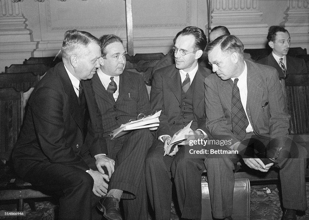 Scientists Deep in Conversation