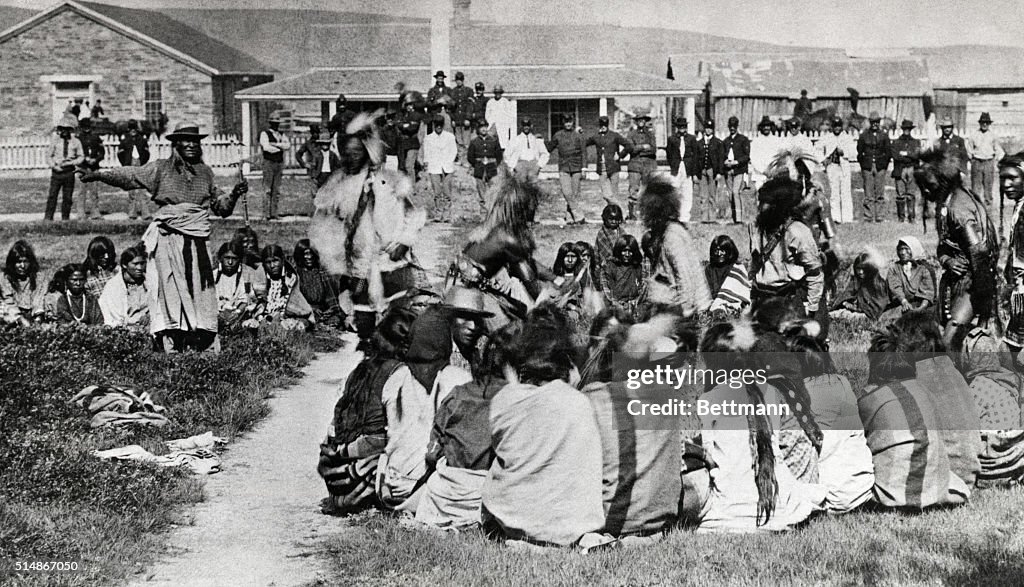 Shoshoni Dancers at Fort Washakie