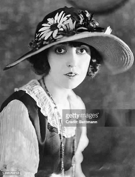 Mabel Normand, film star who was the last person to see William D. Taylor, former prominent Hollywood director, alive.