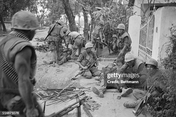 War Vietnam Us Marine 1968 Photos and Premium High Res Pictures - Getty