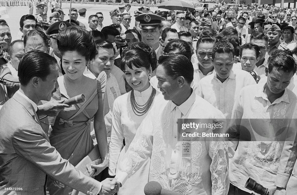 Premier Nguyen Cao Ky in the Philippines