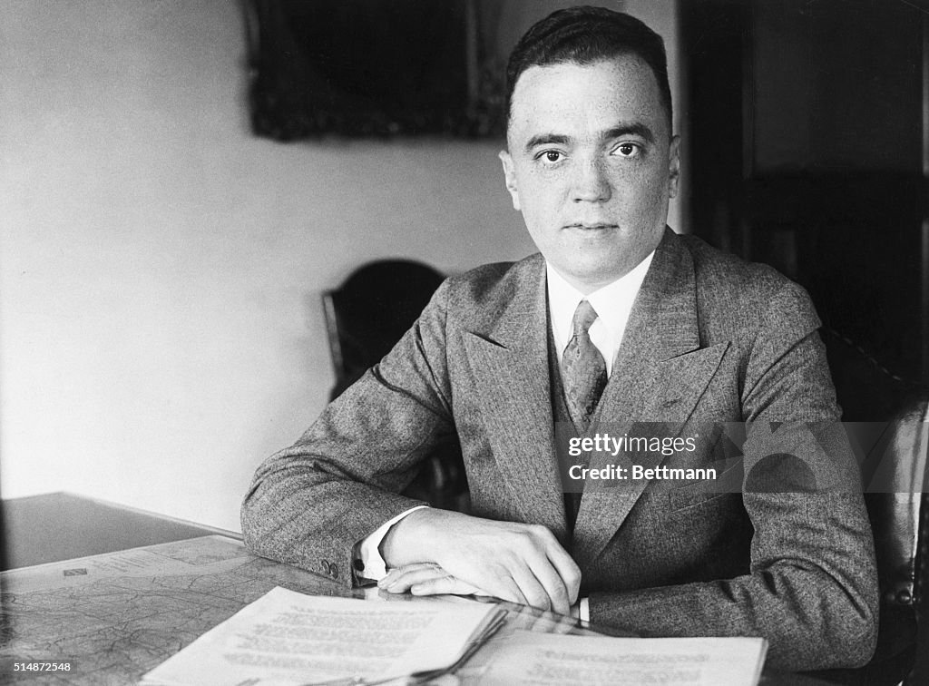 Portrait Of A Young J. Edgar Hoover