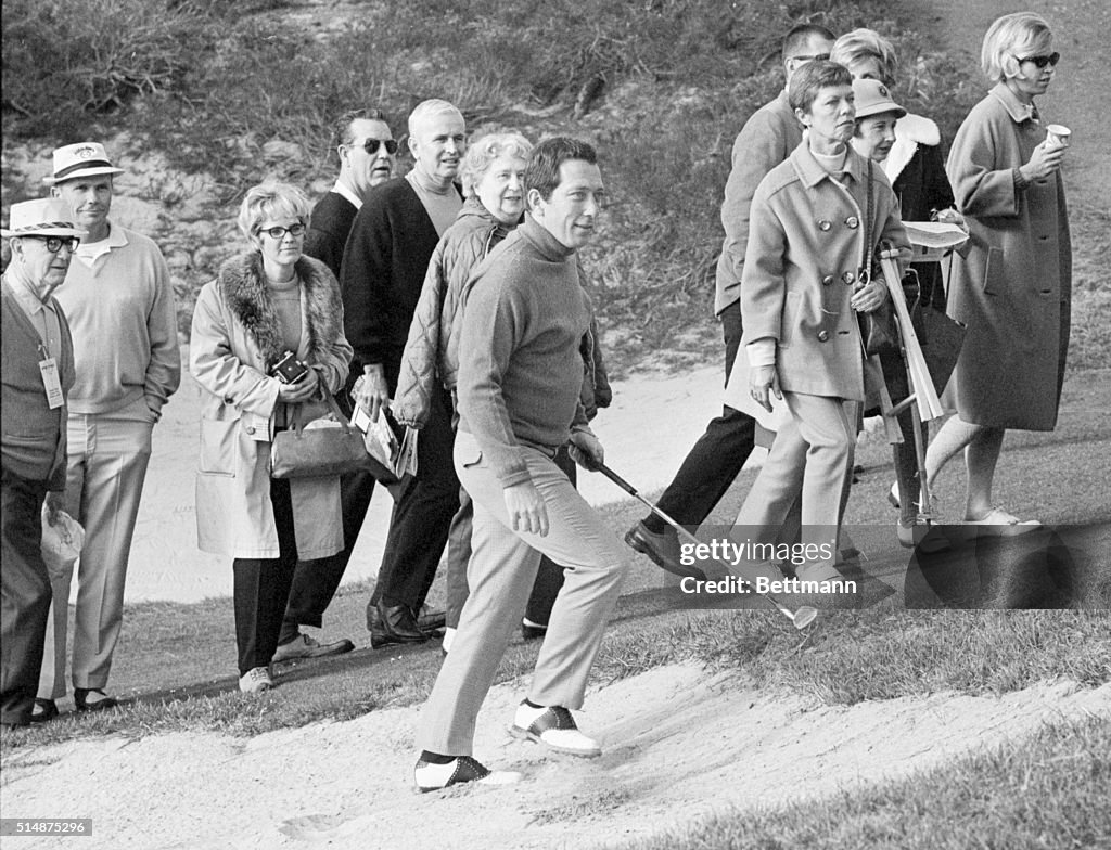 Andy Williams At Bing Crosby Golf Classic