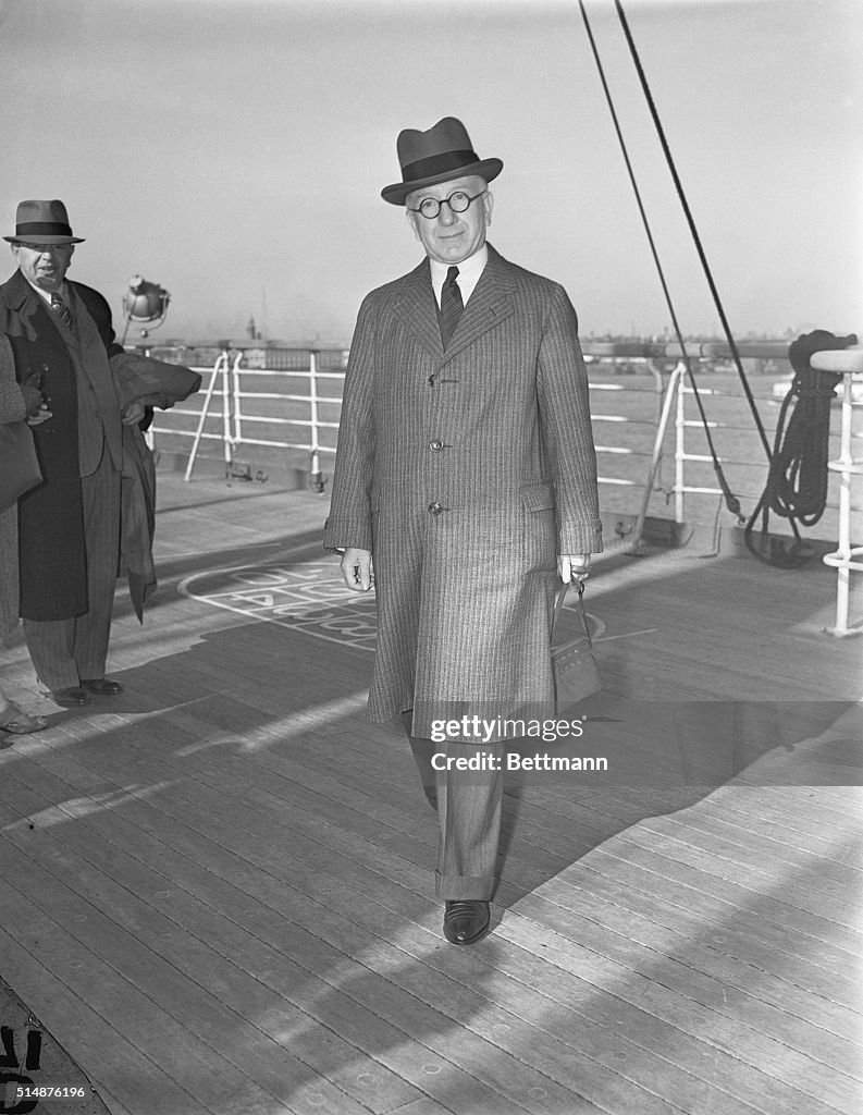 Ireland's Vice President Sean T. O'Kelly in New York