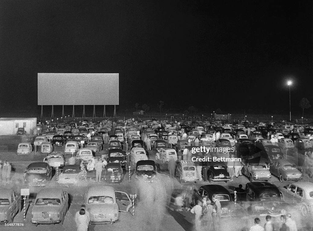 Drive-in Movie Theater in Rome