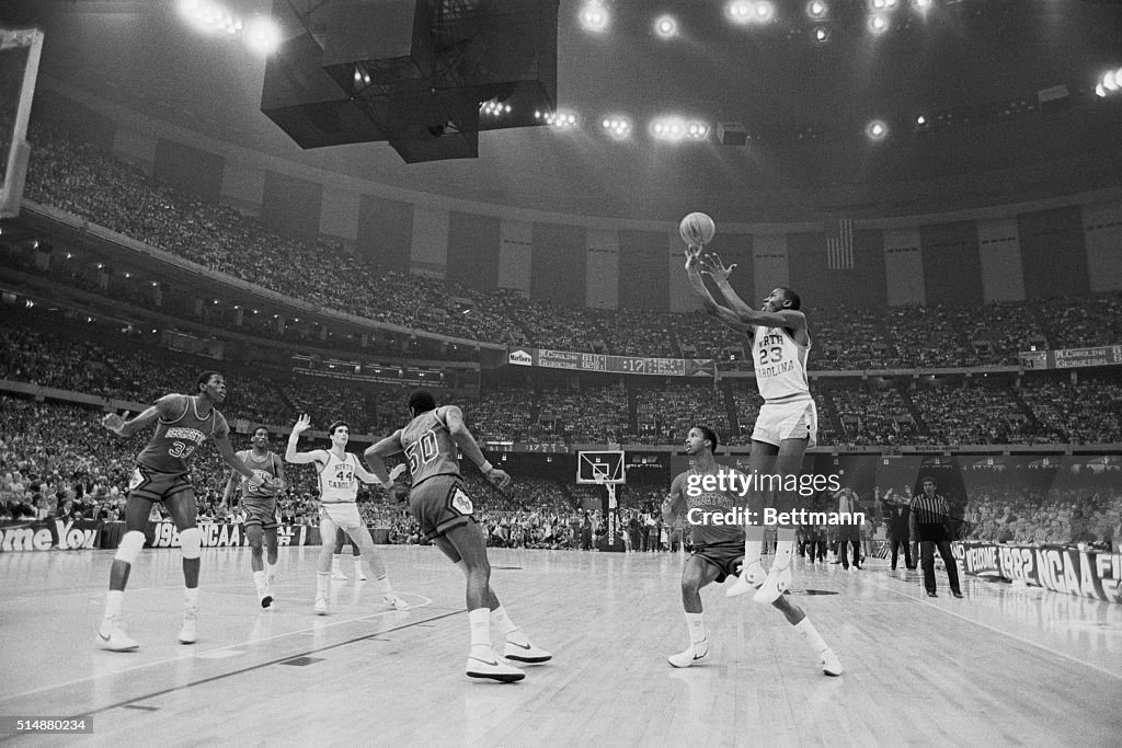 Basketball - NCAA Tournament - North Carolina vs. Georgetown.